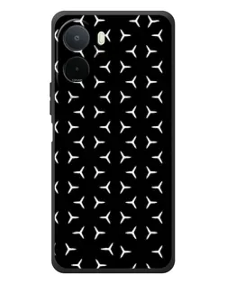 Чохол для Xiaomi Redmi A7 Pro з картинкою «Mercedes паттерн зірок»