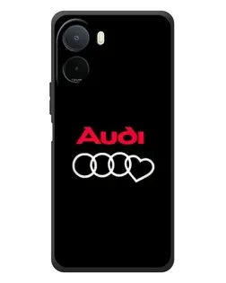 Чохол для Xiaomi Redmi A7 Pro з картинкою «Логотип Audi Heart»