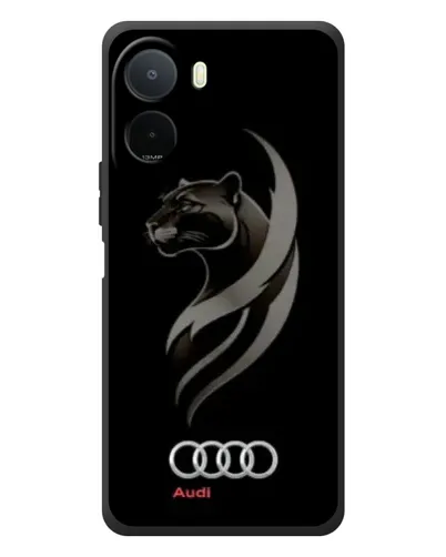 Чохол для Xiaomi Redmi A7 Pro з картинкою «Графіка — пантера та Audi»