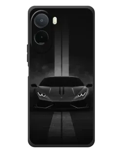 Чохол для Xiaomi Redmi A7 Pro з картинкою «Lamborghini симетрія доріг»