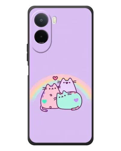 Чохол для Xiaomi Redmi A7 Pro з картинкою «Веселкові Пушини» Чохол для Xiaomi Redmi A7 Pro з картинкою «Веселкові Пушини»