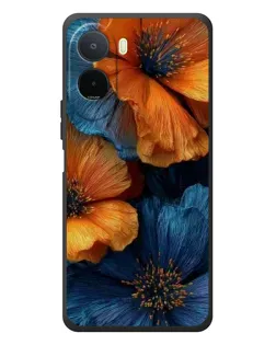 Чехол для Xiaomi Redmi A7 Pro с картинкой «Яркая сине-оранжевая флора» Чехол для Xiaomi Redmi A7 Pro с картинкой «Яркая сине-оранжевая флора»