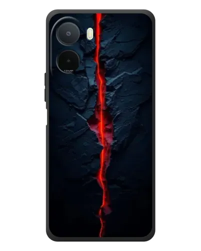 Чохол для Xiaomi Redmi A7 Pro з картинкою «Червона лавова тріщина»