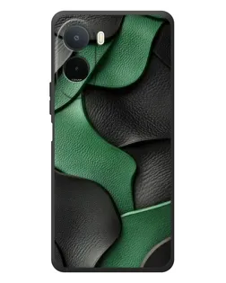 Чохол для Xiaomi Redmi A7 Pro з картинкою «Зелені шкіряні хвилі»