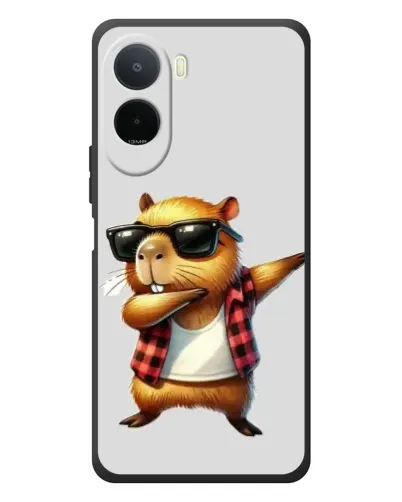 Чохол для Xiaomi Redmi A7 Pro з картинкою «Капібара репер даб» Чохол для Xiaomi Redmi A7 Pro з картинкою «Капібара репер даб»
