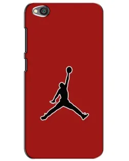 Чехол для Xiaomi Redmi Go с картинкой «Jordan Red Back»