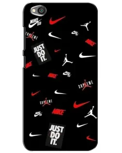 Чехол для Xiaomi Redmi Go с картинкой «Nike Mix Pattern»