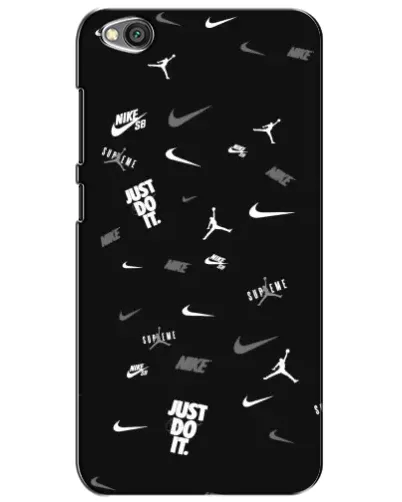 Чехол для Xiaomi Redmi Go с картинкой «Nike Black Pattern» Чехол для Xiaomi Redmi Go с картинкой «Nike Black Pattern»