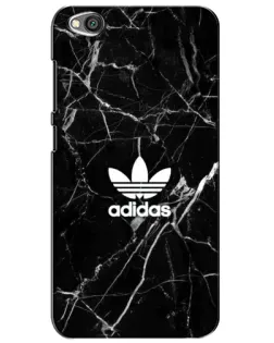 Чехол для Xiaomi Redmi Go с картинкой «Белый мрамор Adidas»