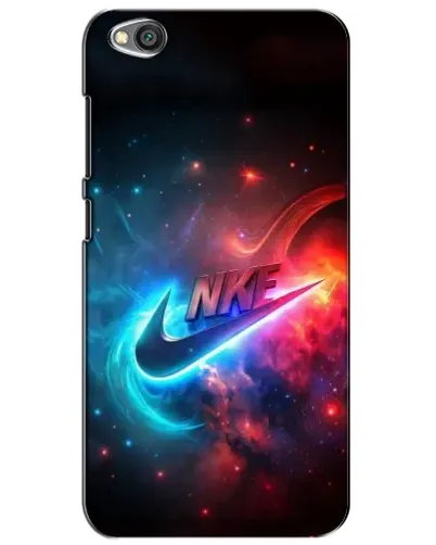 Чехол для Xiaomi Redmi Go с картинкой «Огненный логотип Nike»