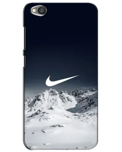 Чехол для Xiaomi Redmi Go с картинкой «Nike — зимние горы»