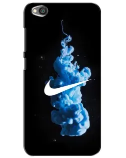 Чехол для Xiaomi Redmi Go с картинкой «Nike и синий дым»