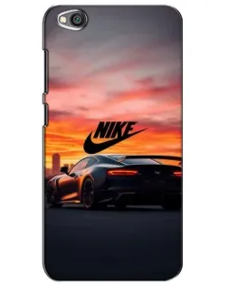 Чехол для Xiaomi Redmi Go с картинкой «Nike и суперкар»