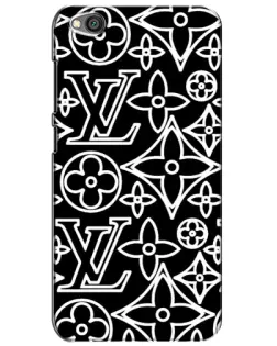 Чехол для Xiaomi Redmi Go с картинкой «Черно-белый узор LV» Чехол для Xiaomi Redmi Go с картинкой «Черно-белый узор LV»