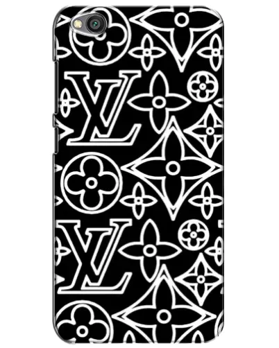 Чехол для Xiaomi Redmi Go с картинкой «Черно-белый узор LV» Чехол для Xiaomi Redmi Go с картинкой «Черно-белый узор LV»