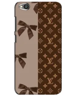 Чехол для Xiaomi Redmi Go с картинкой «Louis Vuitton — банты»