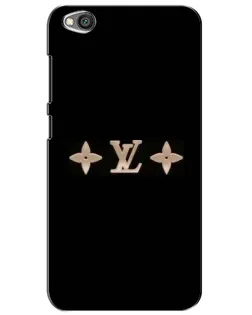 Чехол для Xiaomi Redmi Go с картинкой «Louis Vuitton — минимализм»
