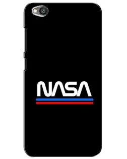 Чехол для Xiaomi Redmi Go с картинкой «NASA — классика Red Blue» Чехол для Xiaomi Redmi Go с картинкой «NASA — классика Red Blue»