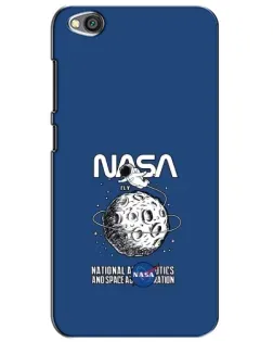 Чехол для Xiaomi Redmi Go с картинкой «NASA — лунная миссия»
