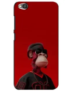 Чехол для Xiaomi Redmi Go с картинкой «Bored Ape в красном» Чехол для Xiaomi Redmi Go с картинкой «Bored Ape в красном»