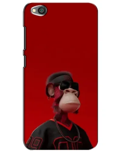 Чехол для Xiaomi Redmi Go с картинкой «Bored Ape в красном» Чехол для Xiaomi Redmi Go с картинкой «Bored Ape в красном»