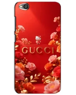 Чехол для Xiaomi Redmi Go с картинкой «Gucci — золотой сад»