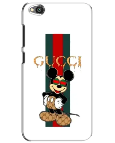 Чехол для Xiaomi Redmi Go с картинкой «Микки Маус Gucci — полосы» Чехол для Xiaomi Redmi Go с картинкой «Микки Маус Gucci — полосы»