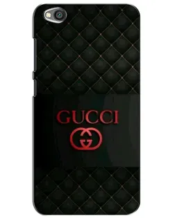 Чехол для Xiaomi Redmi Go с картинкой «Gucci — стеганый черный»