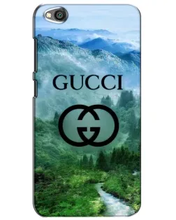 Чехол для Xiaomi Redmi Go с картинкой «Gucci — горный пейзаж»