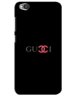 Чехол для Xiaomi Redmi Go с картинкой «Gucci — красный градиент»