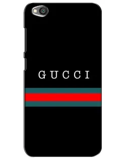 Чехол для Xiaomi Redmi Go с картинкой «Gucci — красный пояс»