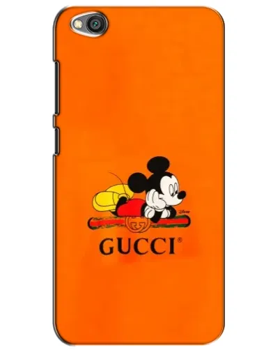 Чехол для Xiaomi Redmi Go с картинкой «Микки Маус Gucci — оранж» Чехол для Xiaomi Redmi Go с картинкой «Микки Маус Gucci — оранж»