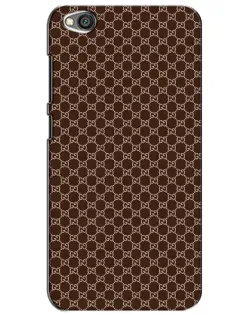 Чохол для Xiaomi Redmi Go з картинкою «Gucci — шоколадна сітка»