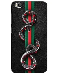 Чохол для Xiaomi Redmi Go з картинкою «Gucci — змія на смузі»