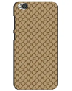 Чохол для Xiaomi Redmi Go з картинкою «Gucci — класичний беж»
