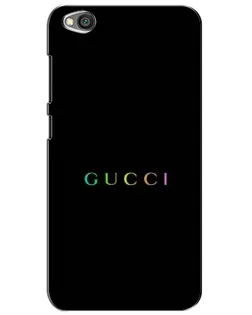 Чохол для Xiaomi Redmi Go з картинкою «Gucci — неоновий мінімалізм»