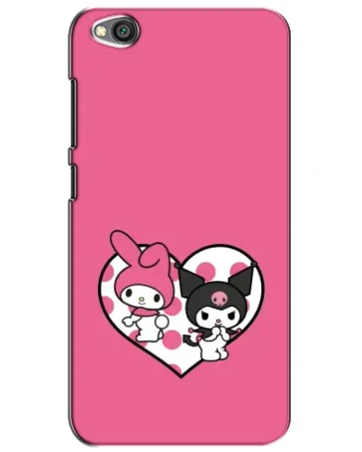 Чехол для Xiaomi Redmi Go с картинкой «Kuromi и My Melody» Чехол для Xiaomi Redmi Go с картинкой «Kuromi и My Melody»