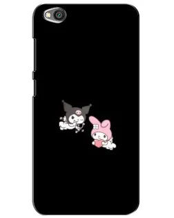Чехол для Xiaomi Redmi Go с картинкой «My Melody и Kuromi» Чехол для Xiaomi Redmi Go с картинкой «My Melody и Kuromi»