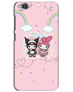 Чехол для Xiaomi Redmi Go с картинкой «My Melody и Kuromi» Чехол для Xiaomi Redmi Go с картинкой «My Melody и Kuromi»
