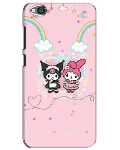 Чехол для Xiaomi Redmi Go с картинкой «My Melody и Kuromi» Чехол для Xiaomi Redmi Go с картинкой «My Melody и Kuromi»