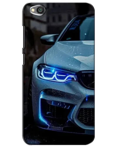 Чехол для Xiaomi Redmi Go с картинкой «Взгляд BMW с синими фарами» Чехол для Xiaomi Redmi Go с картинкой «Взгляд BMW с синими фарами»