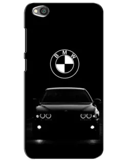 Чехол для Xiaomi Redmi Go с картинкой «BMW — взгляд из темноты»