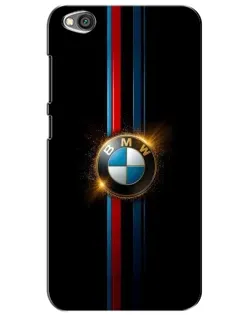 Чехол для Xiaomi Redmi Go с картинкой «BMW M-Power неон»