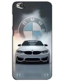 Чохол для Xiaomi Redmi Go з картинкою «BMW в білому диму»