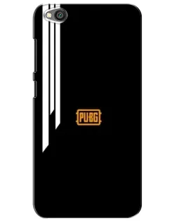 Чехол для Xiaomi Redmi Go с картинкой «PUBG — вертикальные линии»
