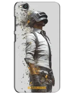 Чехол для Xiaomi Redmi Go с картинкой «PUBG — боец в пыли»