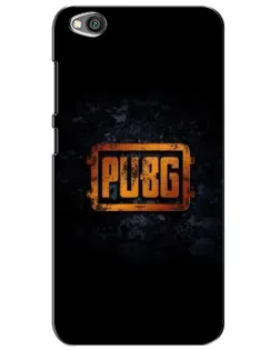 Чехол для Xiaomi Redmi Go с картинкой «PUBG — золотой логотип»