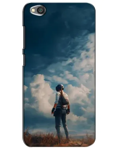 Чехол для Xiaomi Redmi Go с картинкой «Герой PUBG на скале» Чехол для Xiaomi Redmi Go с картинкой «Герой PUBG на скале»