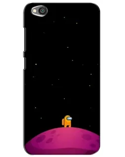 Чехол для Xiaomi Redmi Go с картинкой «Одинокий герой на планете»