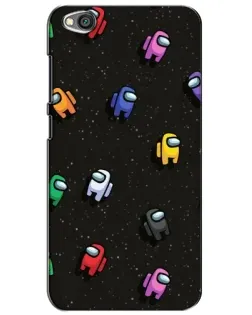 Чехол для Xiaomi Redmi Go с картинкой «Космический паттерн Among Us»